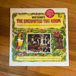 Walt Disney “The Enchanted Tiki Room” Soundtrack on vinyl - NWT